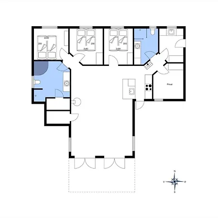 Bl417-blokhus-saetergaardsstien-6-a Casa de Férias Blokhus